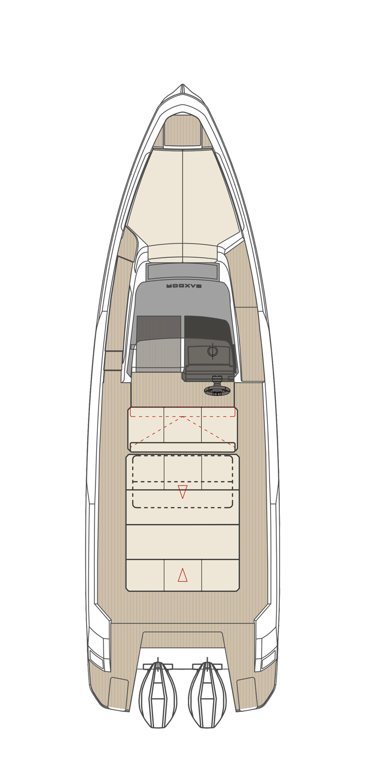 Saxdor 270 GTO Layout
