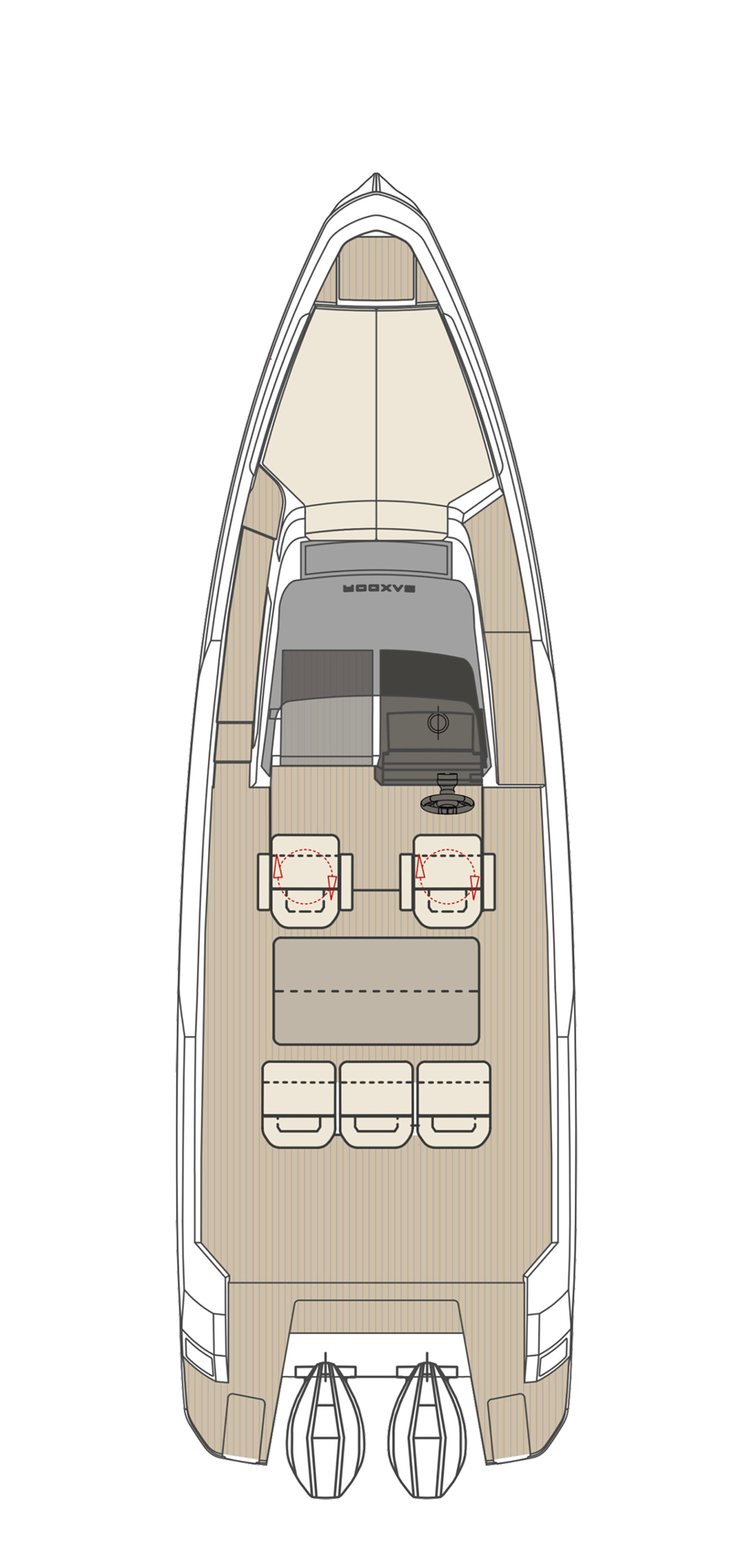 Saxdor 270 GTO Layout