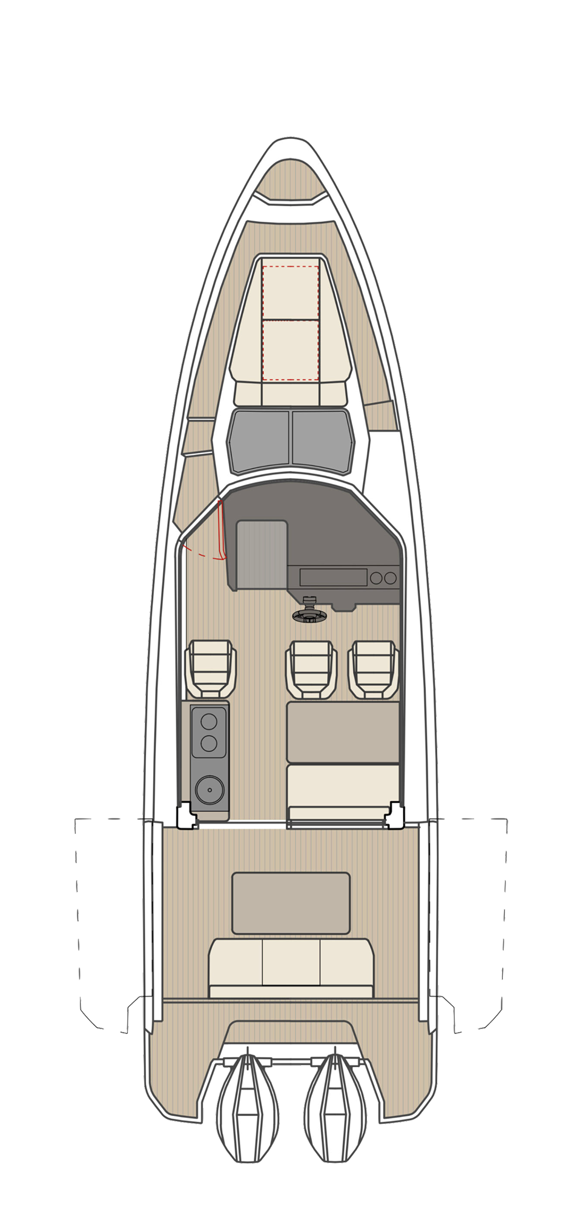 Saxdor 320 GTC Layout