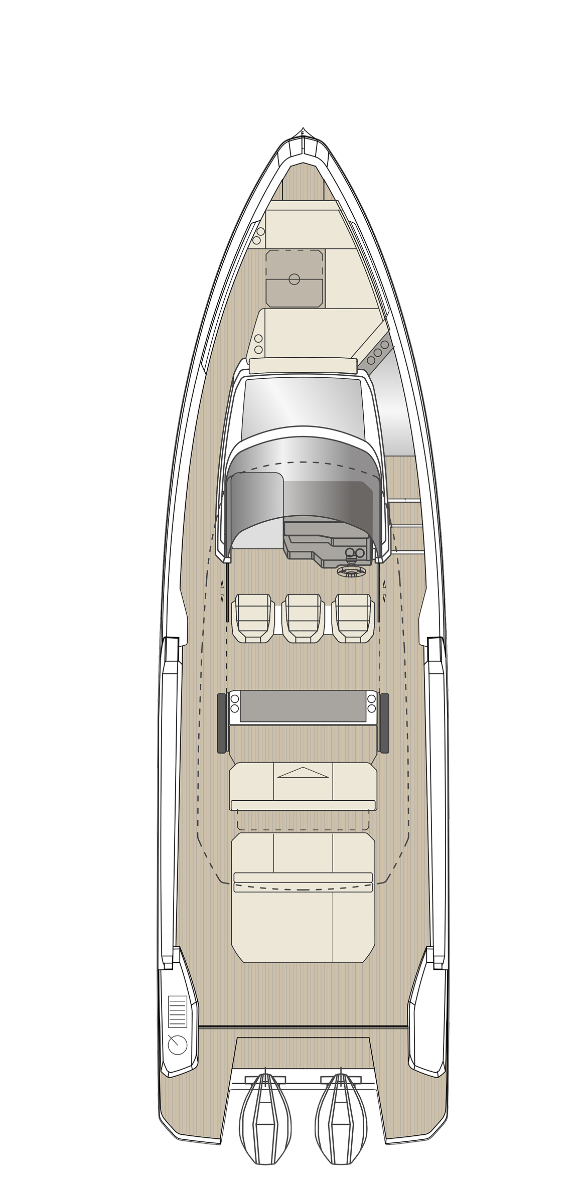 Saxdor 400 GTS Layout