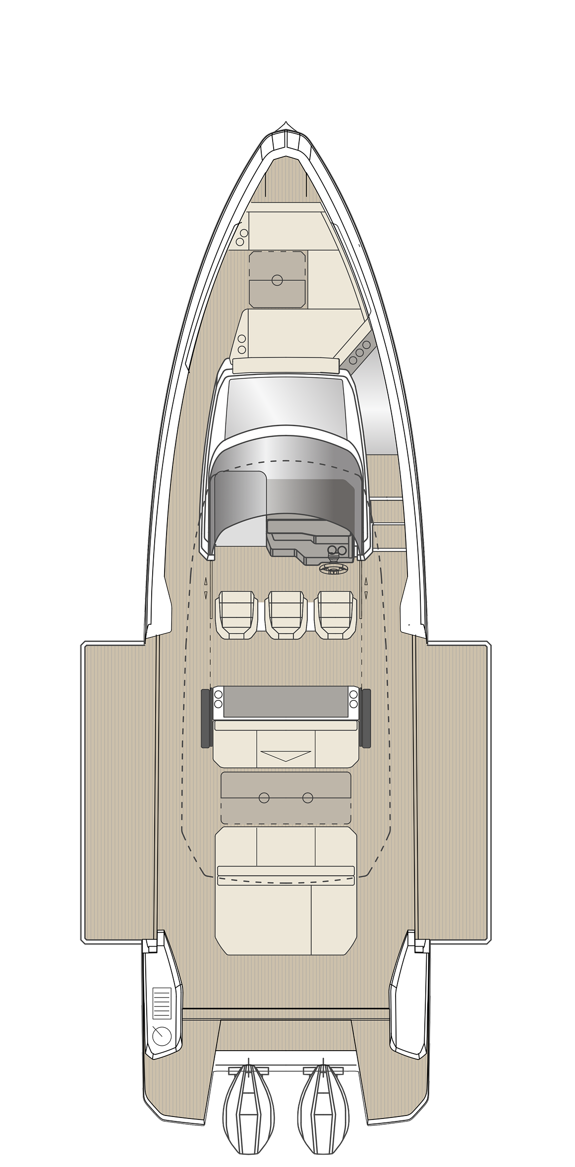 Saxdor 400 GTS Layout