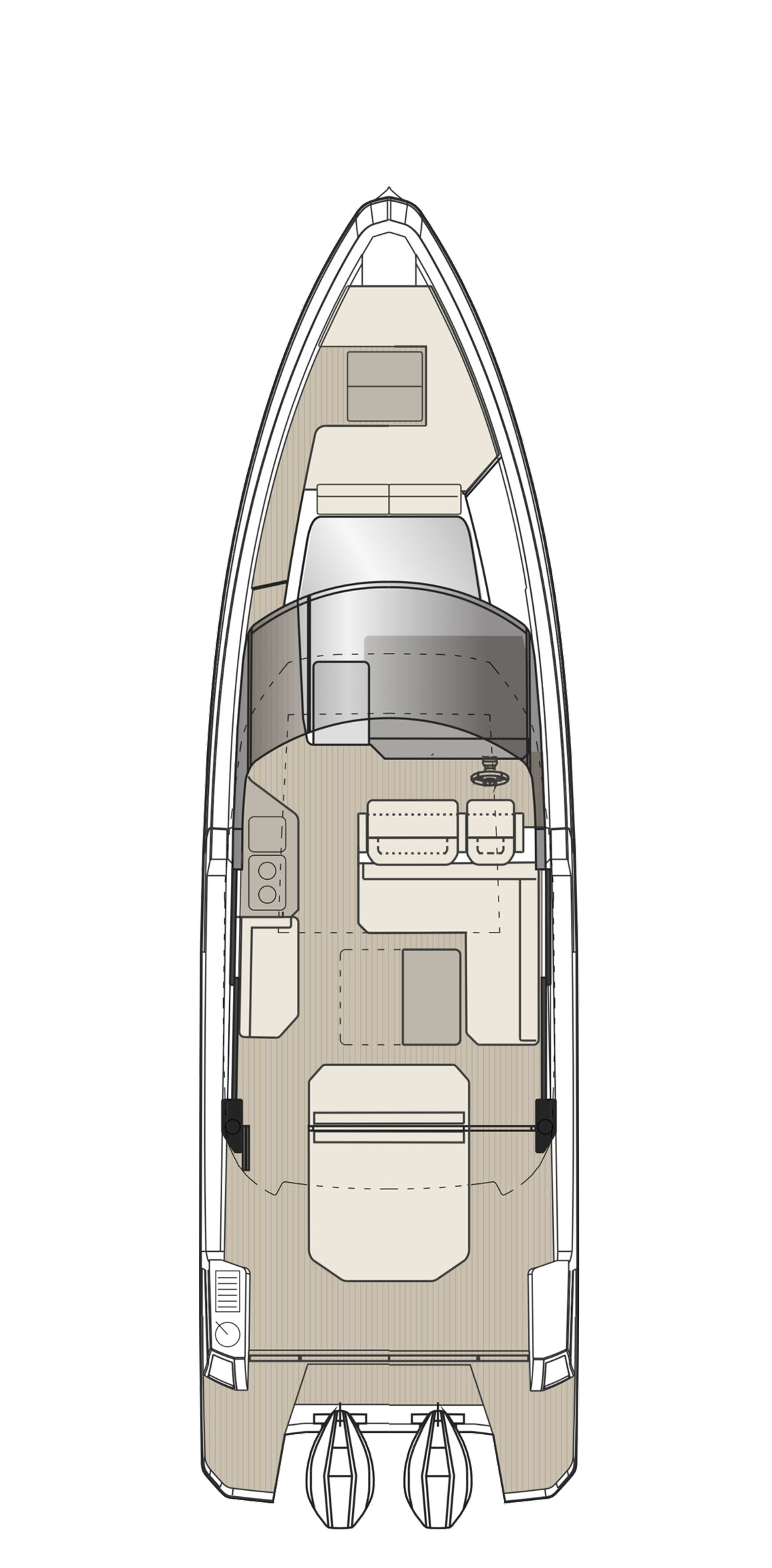 Saxdor 400 GTO Layout