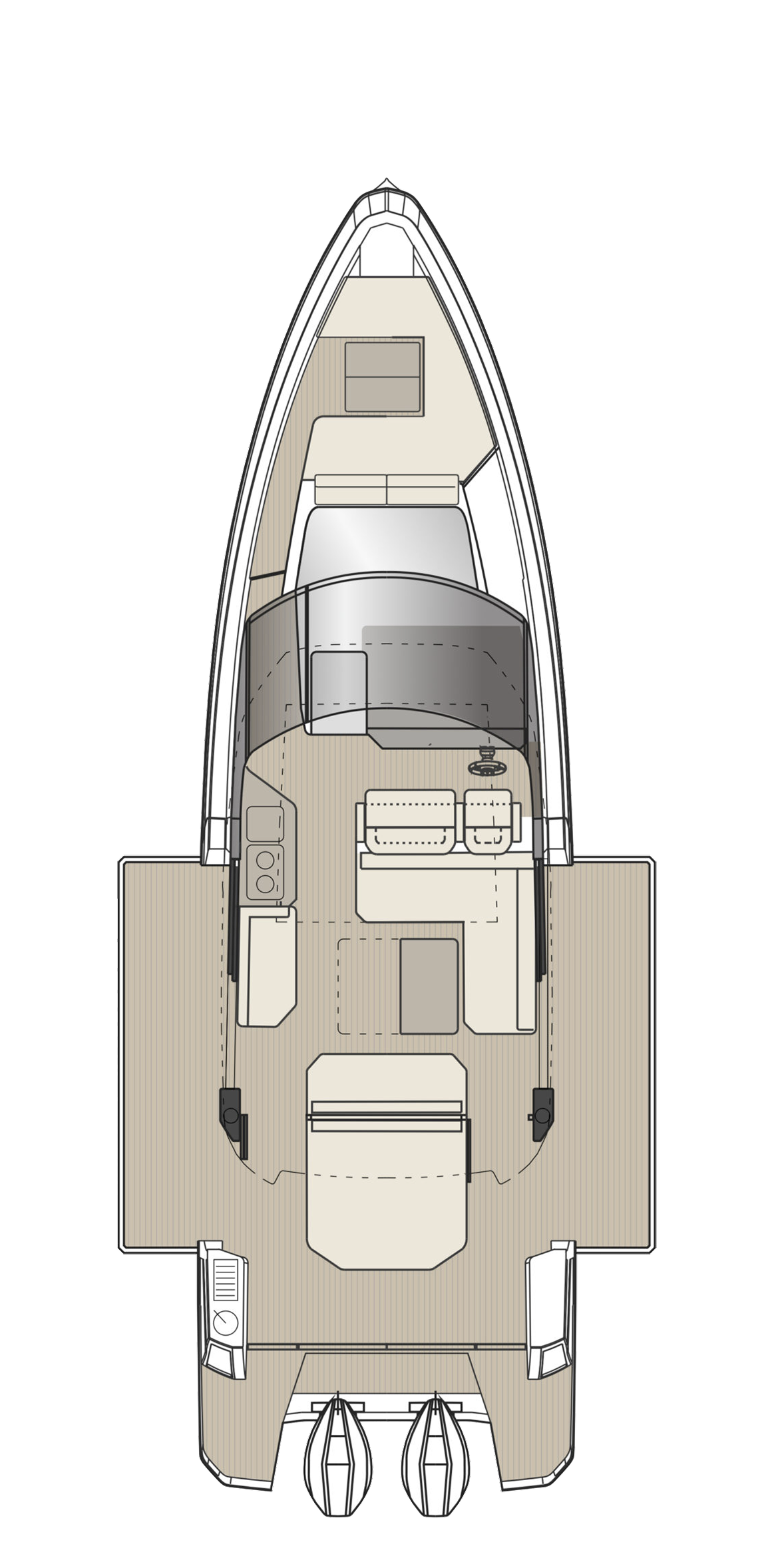 Saxdor 400 GTO Layout